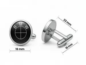 BMW Tuxedo Cufflinks Professional High End Drift Standard